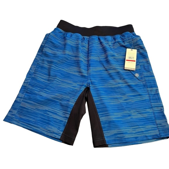 NWT Gaiam Blue Streak 9” Shorts Size Small Men’s - Picture 1 of 9